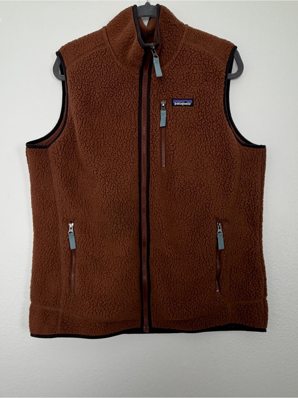 Patagonia Retro Pile Vest Beech Brown Gorpcore Granola Comfy Cozy Sherpa XL